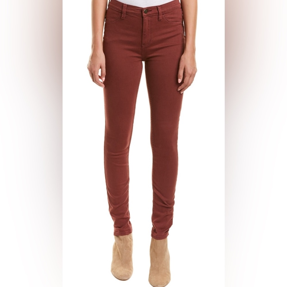 Free People High Rise Red Mocha Jeggings size 24